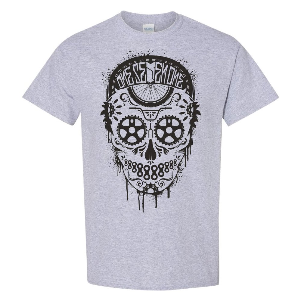Rad BMX Sugar Skull Softstyle Shirt